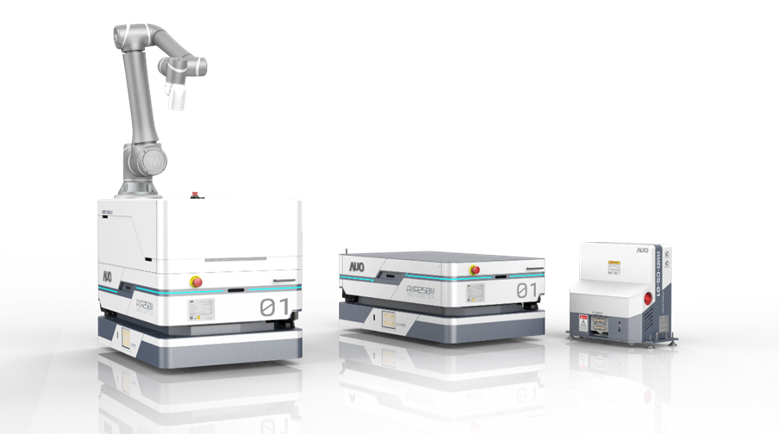 yy易游數位開發的自主式移動機器人（AMR250M），搭配全向輪並結合AI演算法、2D LiDAR、3D攝影機等技術，協助客戶實現產線全自動化